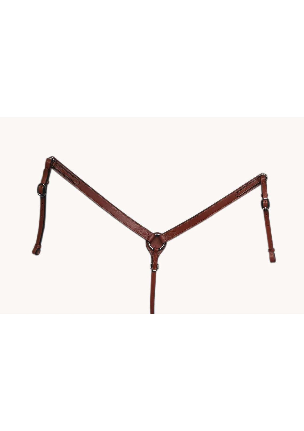 Dark Brown Leather Western Breast Collar J39388