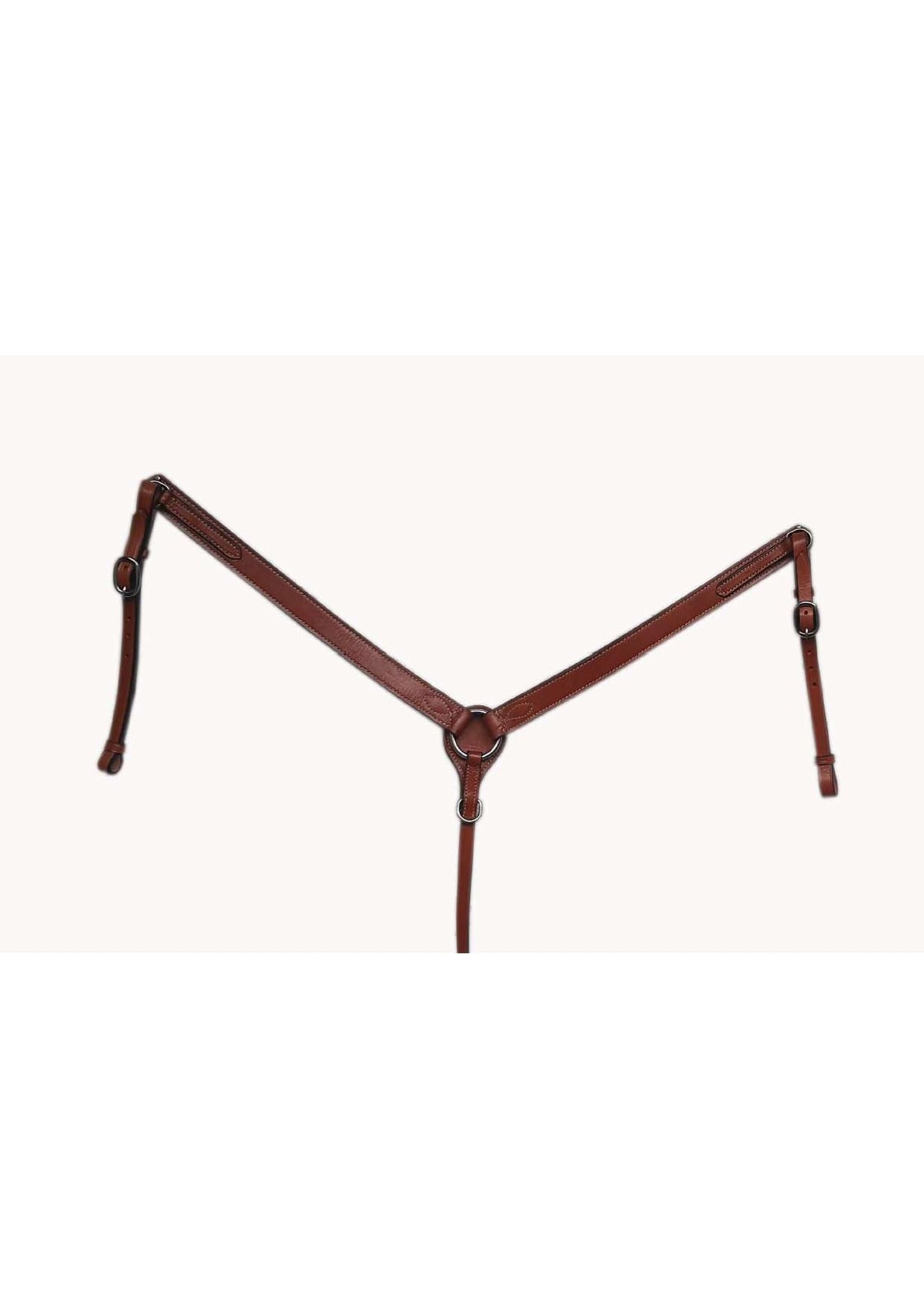 Dark Brown Leather Western Breast Collar J39388