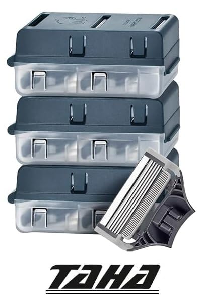 12 Count 5-Blade Razor Blade Refills Q78330