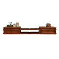 Wall Mounted TV Stand with Drawers and Open Storage Shelf E98378