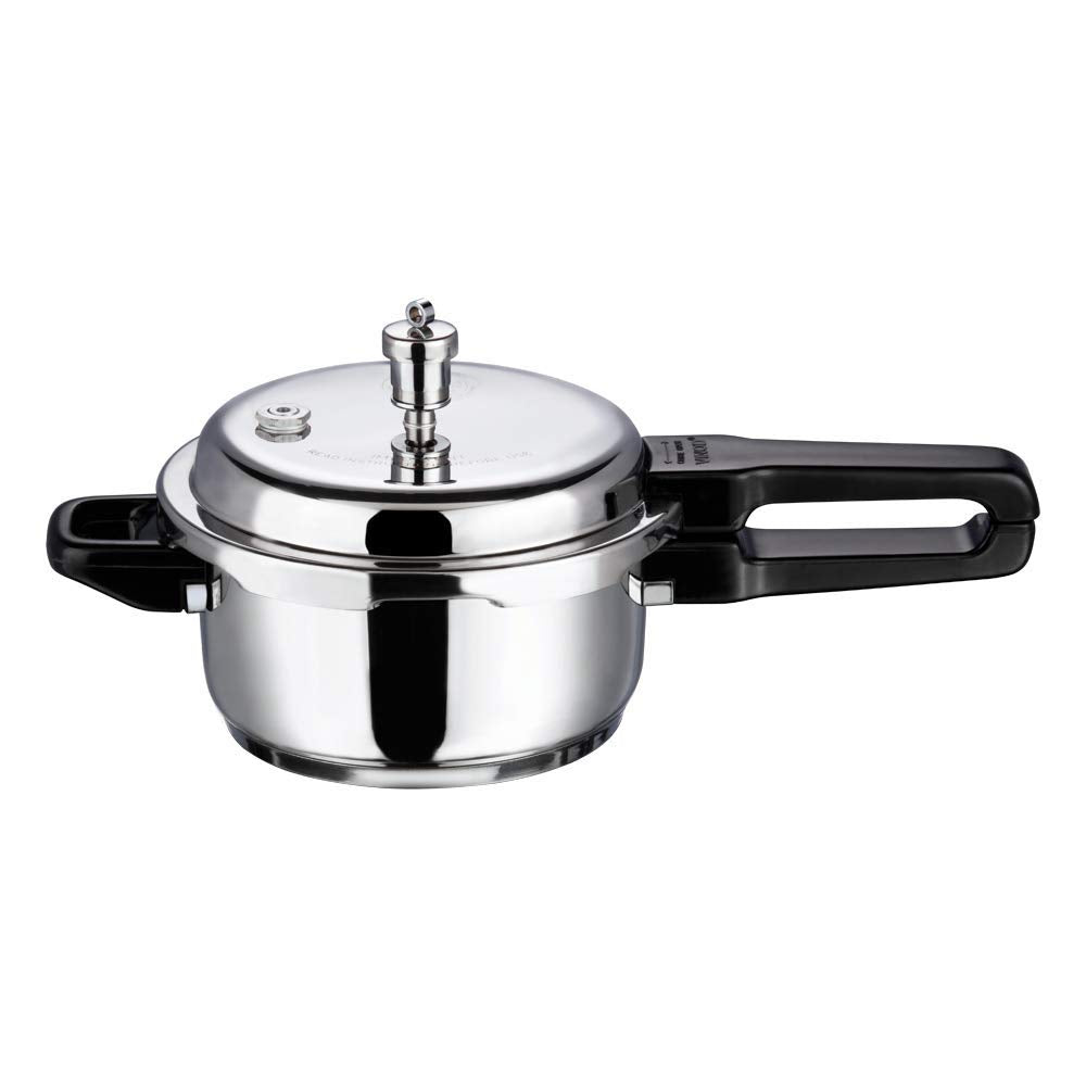 Stainless Steel Pressure Cooker, Outer Lid, 2 Litre S6881