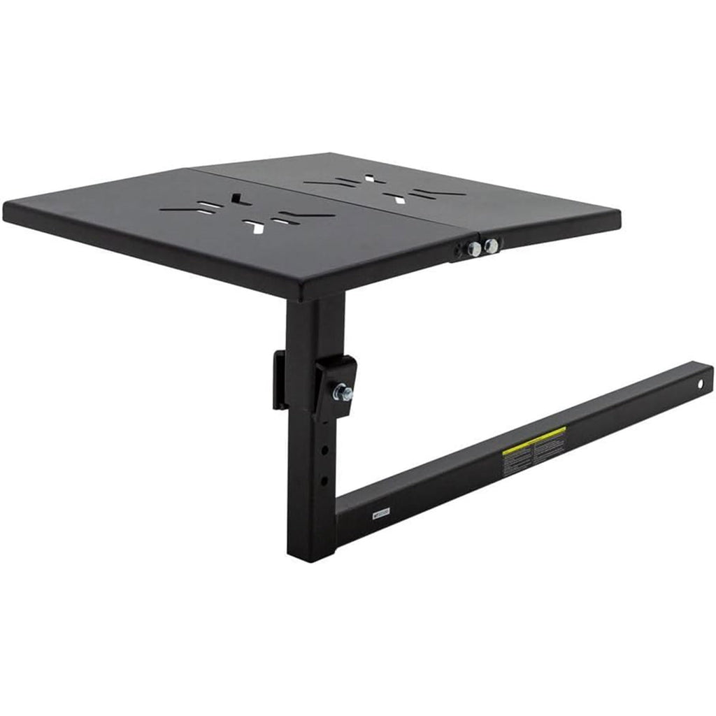Folding Hitch-Mounted Steel Work Bench M798543