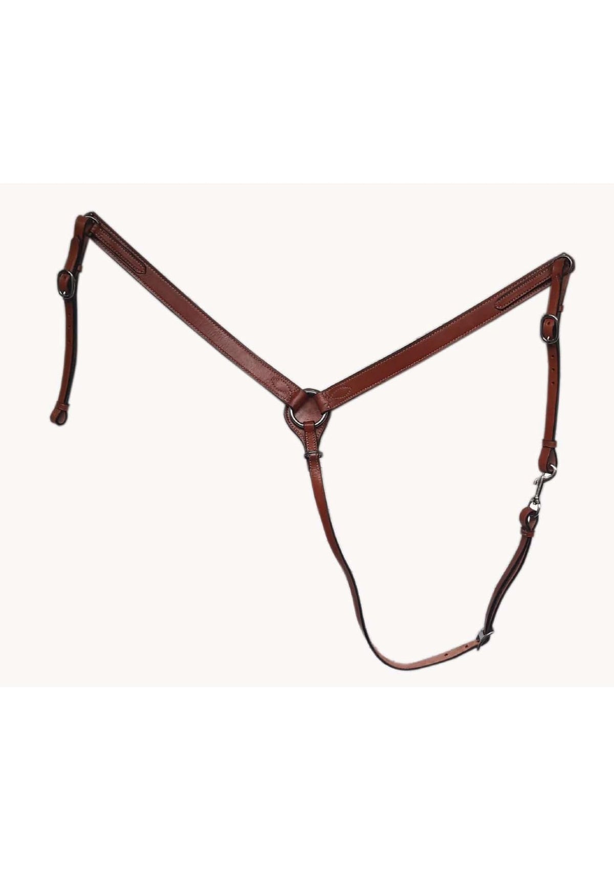 Dark Brown Leather Western Breast Collar J39388