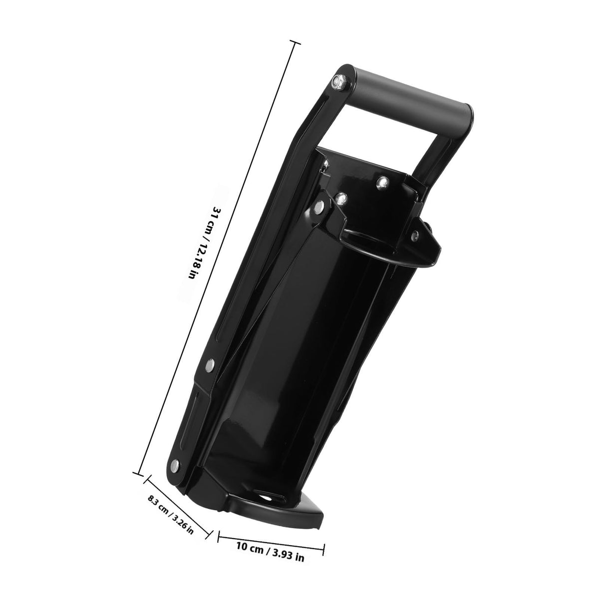 Stainless Steel Wall Mounted Can Crusher with Bottle Opener D6556