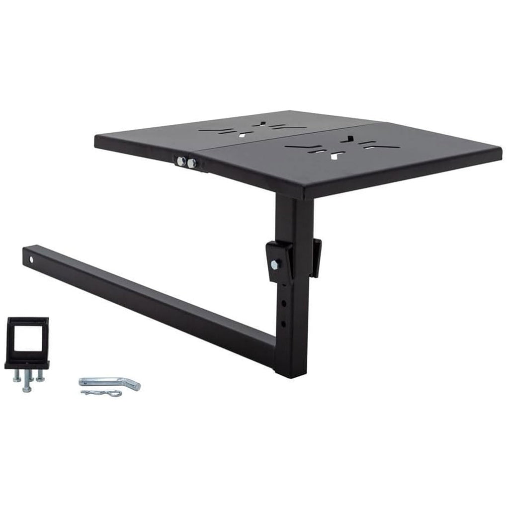 Folding Hitch-Mounted Steel Work Bench M798543