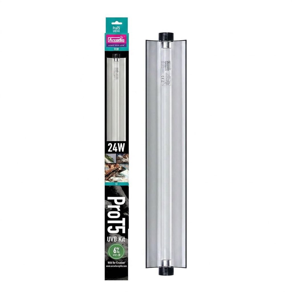 22.5" 24 Watts 6% UVB Reptile Light Fixture Kit Q523