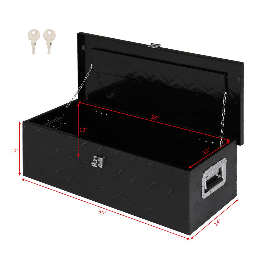 30 Inch Aluminum Truck Tool Box Lockable C529483