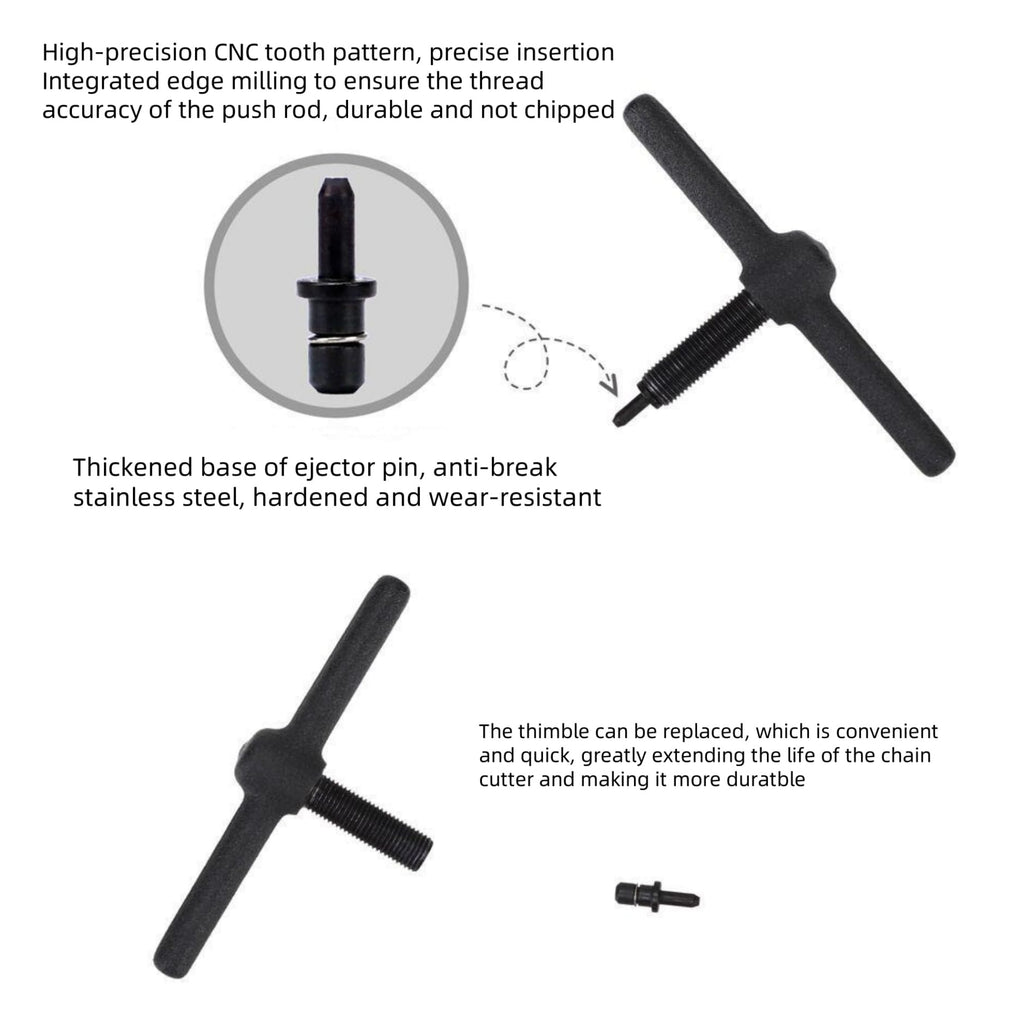 Bike Chain Tool, 1-13 Speed Chain Breaker with Spare Pins Y320