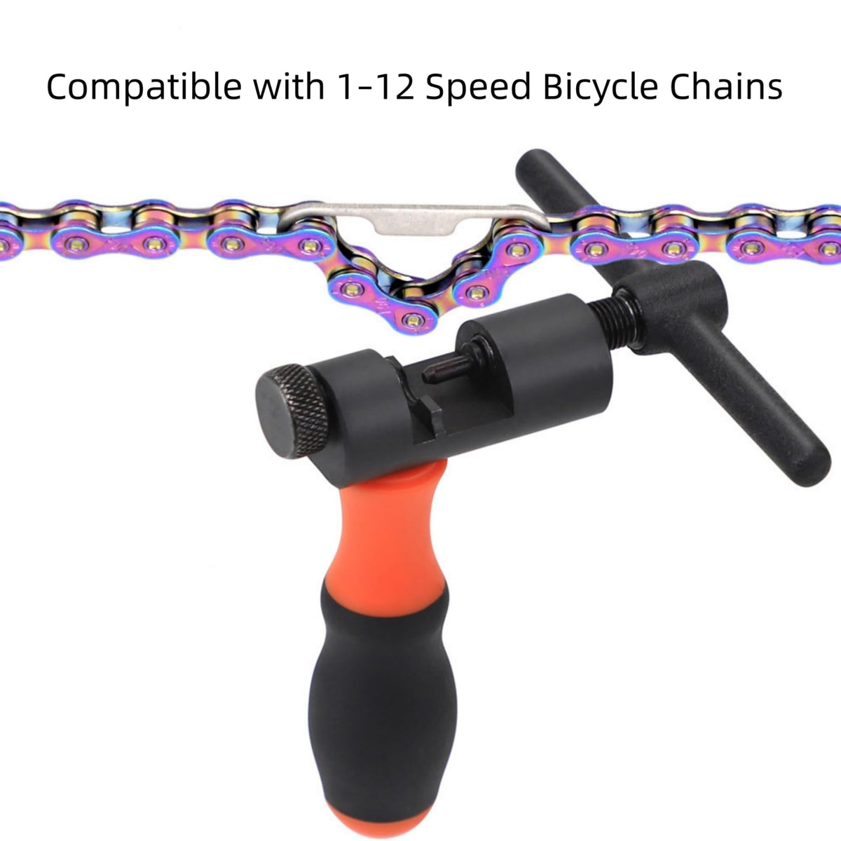 Bike Chain Tool, 1-13 Speed Chain Breaker with Spare Pins Y320