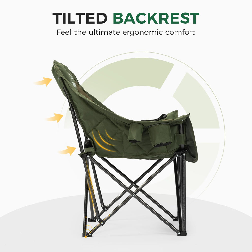 Oversized Camping Chairs 2 Pack D5304