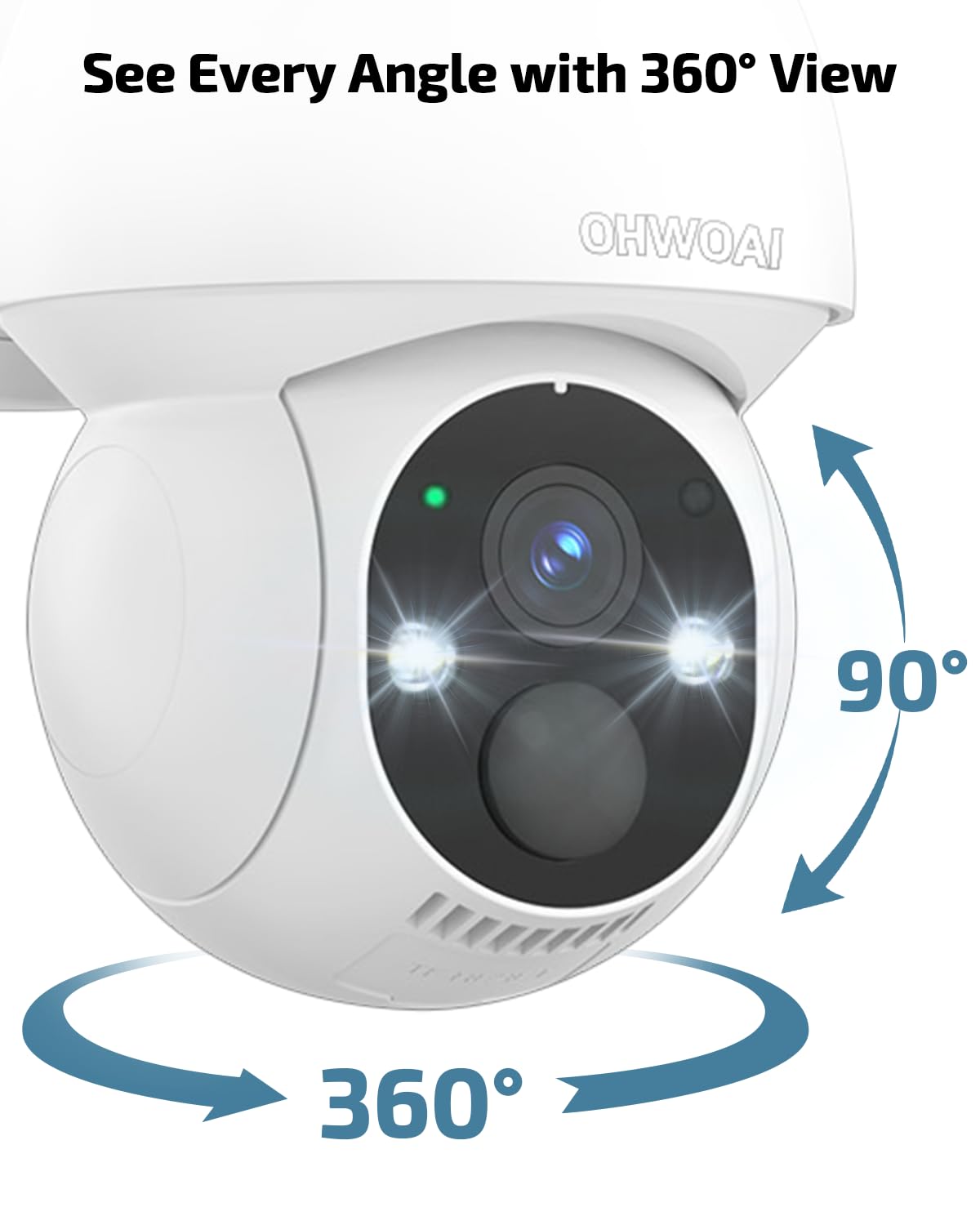 Solar Powered Wireless Security Camera System K957853