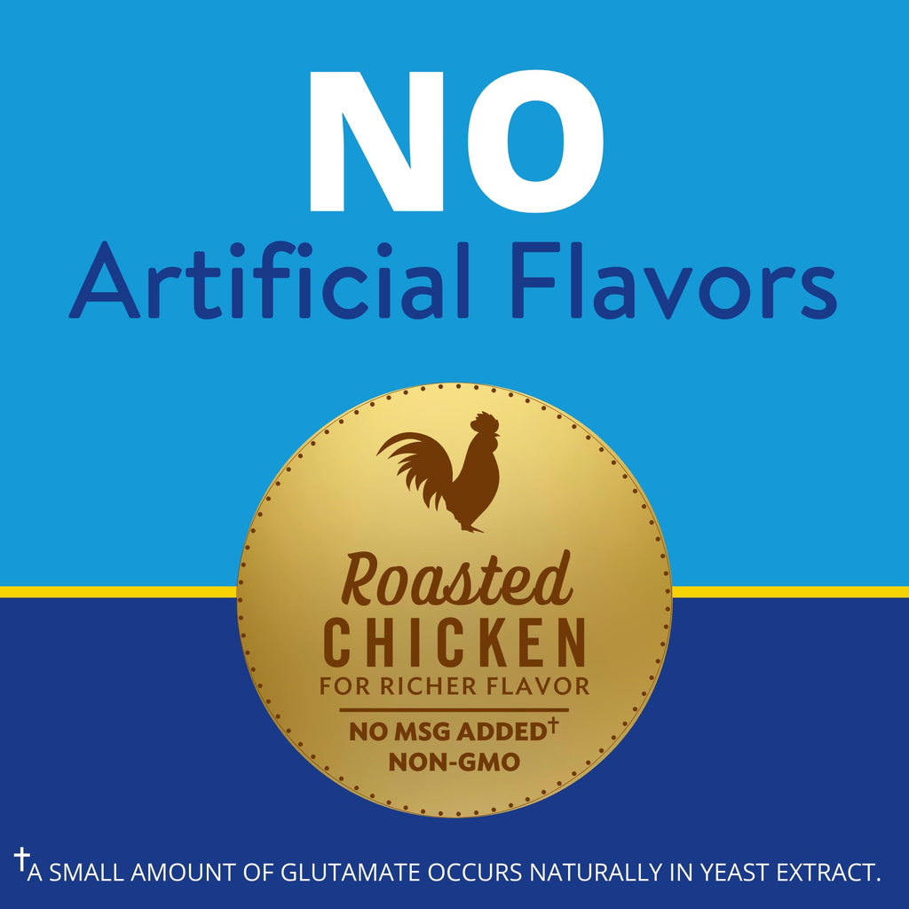 100% Natural Reduced Sodium Chicken Bone Broth 32 Oz (Pack of 12) J4305