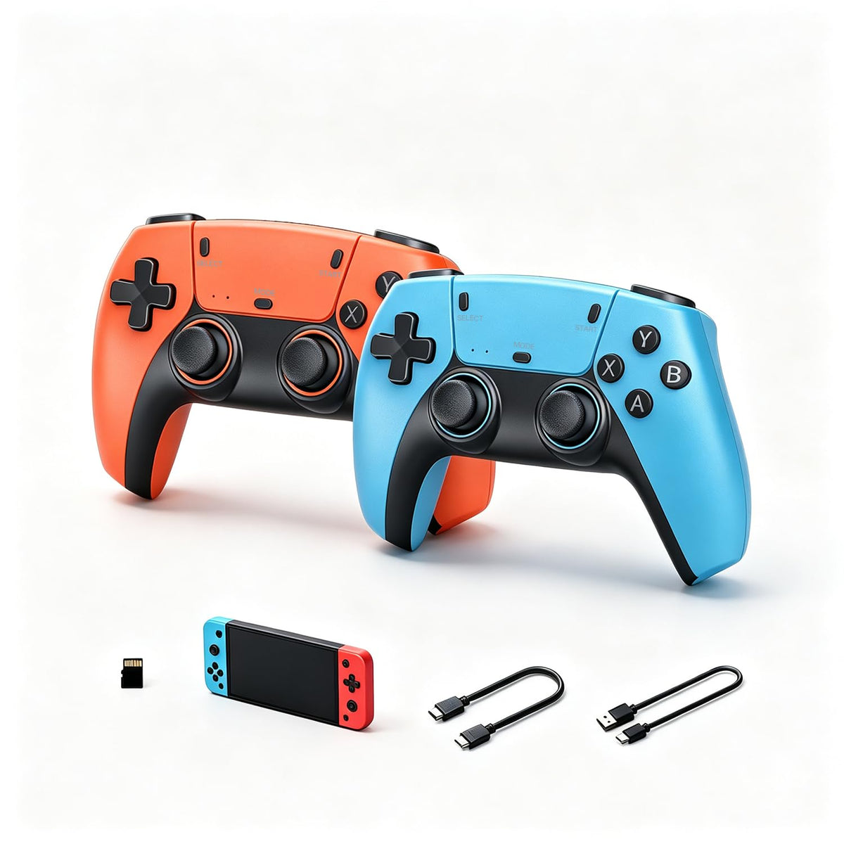 30000+ Games Retro Game Console, 4K HDMI Plug and Play Game Stick with 2.4GHz Wireless Controllers, 64GB 30+ Emulators I711
