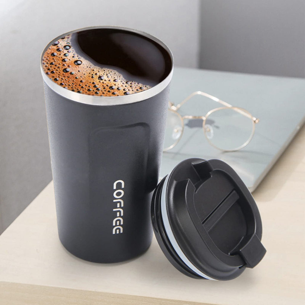 17 oz Spill Proof Stainless Steel Travel Mug W9622