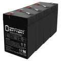 6V 4.5AH Replacement Battery 4 Pack T405670