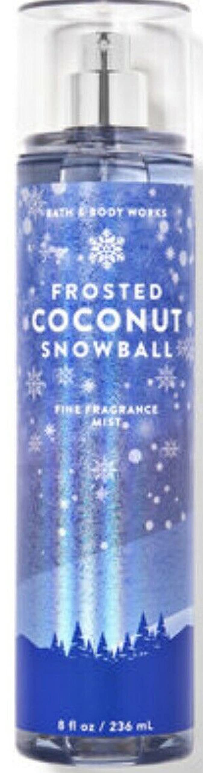 Frosted Coconut Snowball Fine Fragrance Body Mist Spray 8 Fl Oz C9998