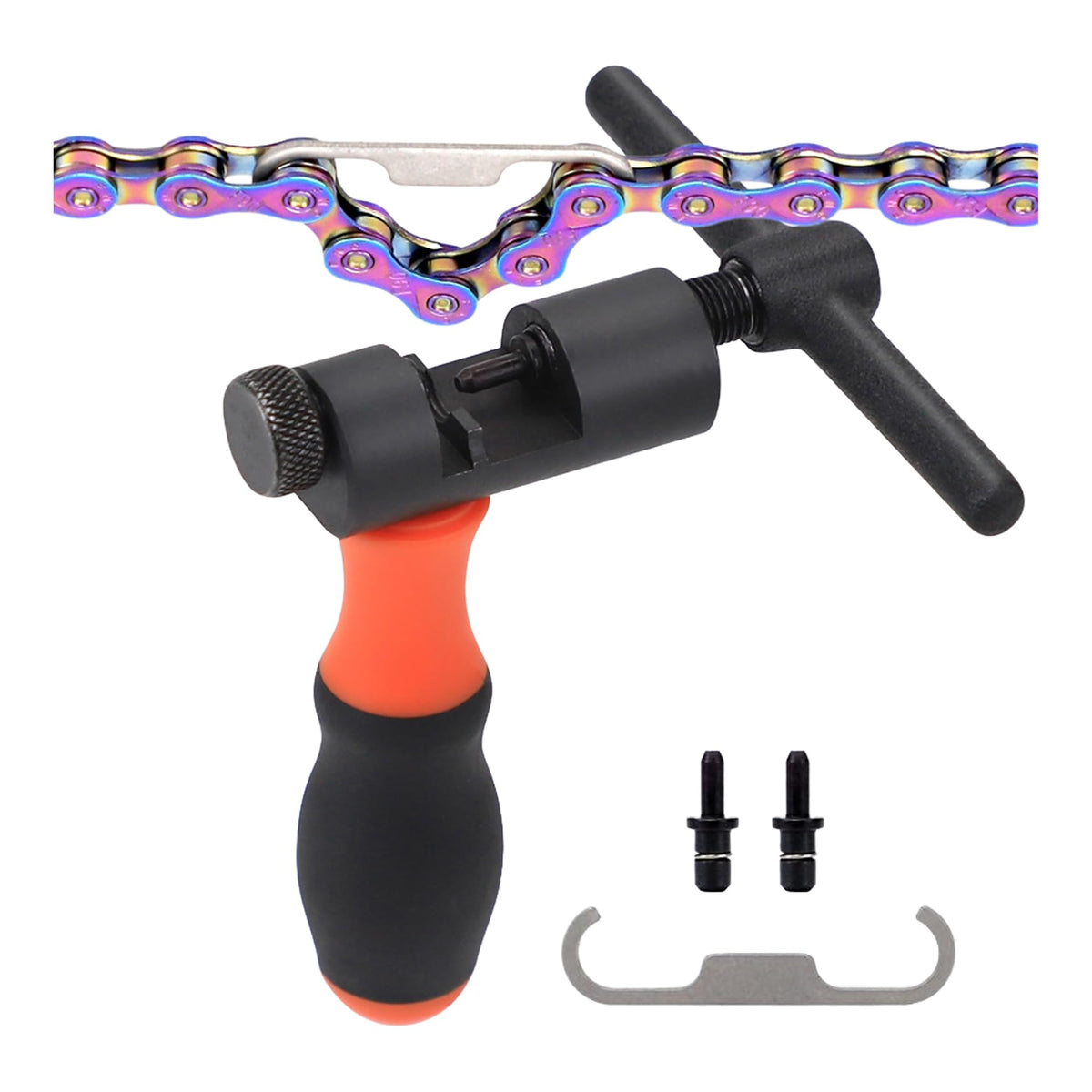 Bike Chain Tool, 1-13 Speed Chain Breaker with Spare Pins Y320