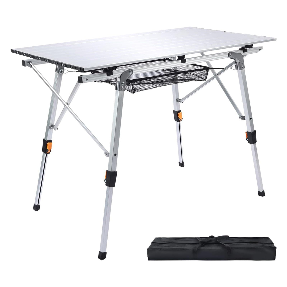 Lightweight Aluminum Folding Camping Table White M931