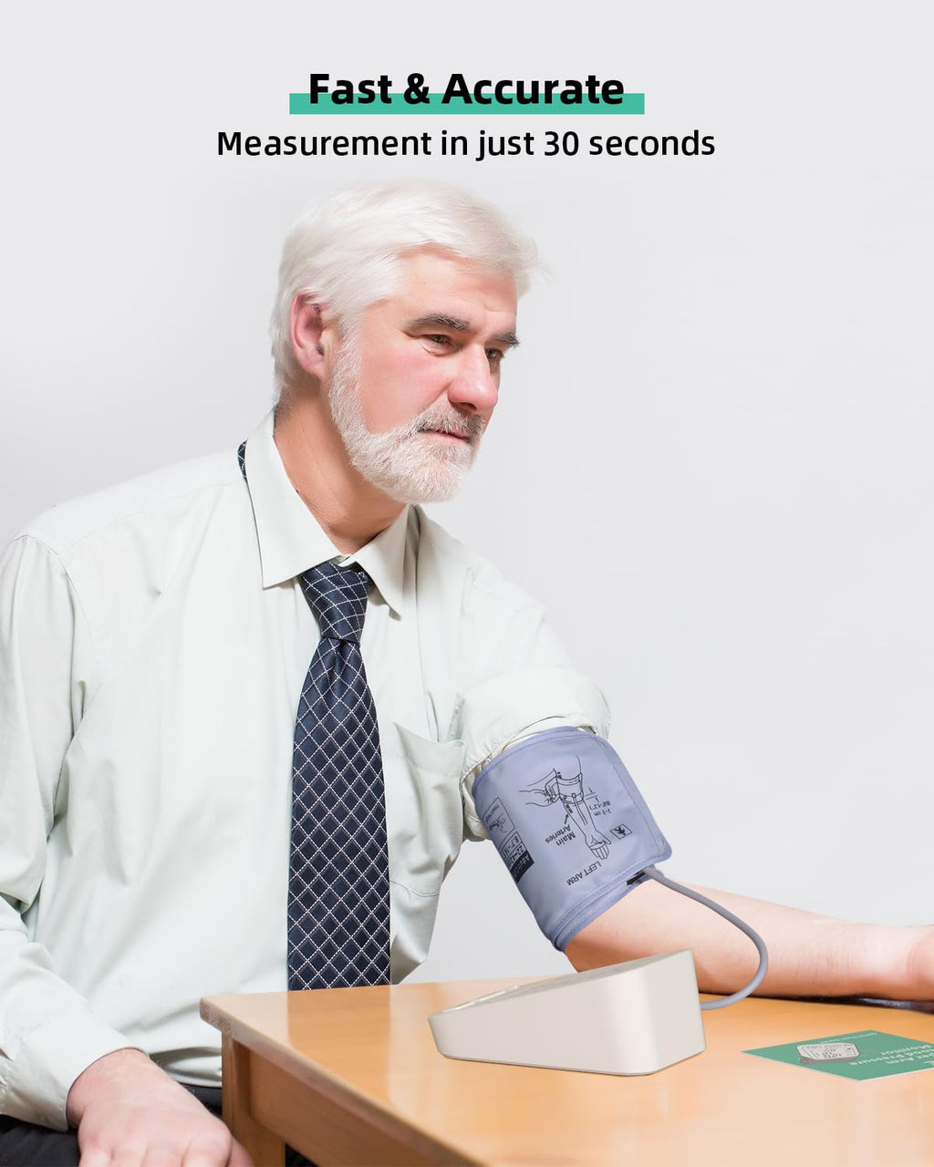 FDA Cleared Blood Pressure Monitor Large LCD Display G89901