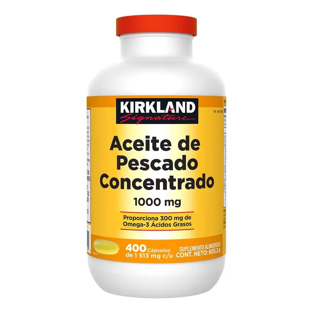 Fish Oil Concentrate 1000mg 400 Softgels E469618