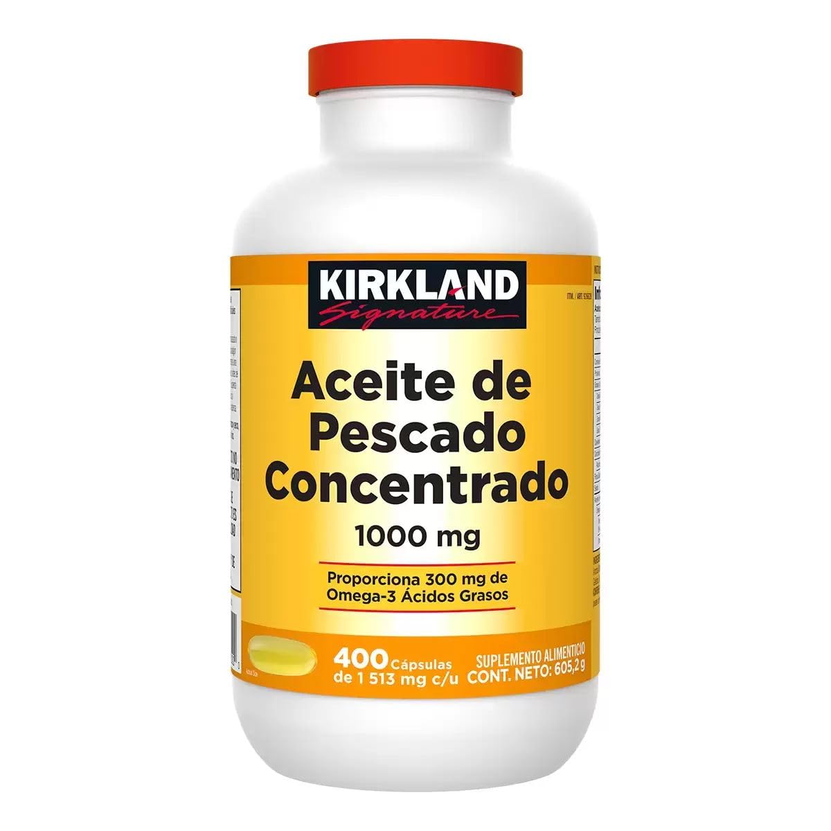 Fish Oil Concentrate 1000mg 400 Softgels E469618