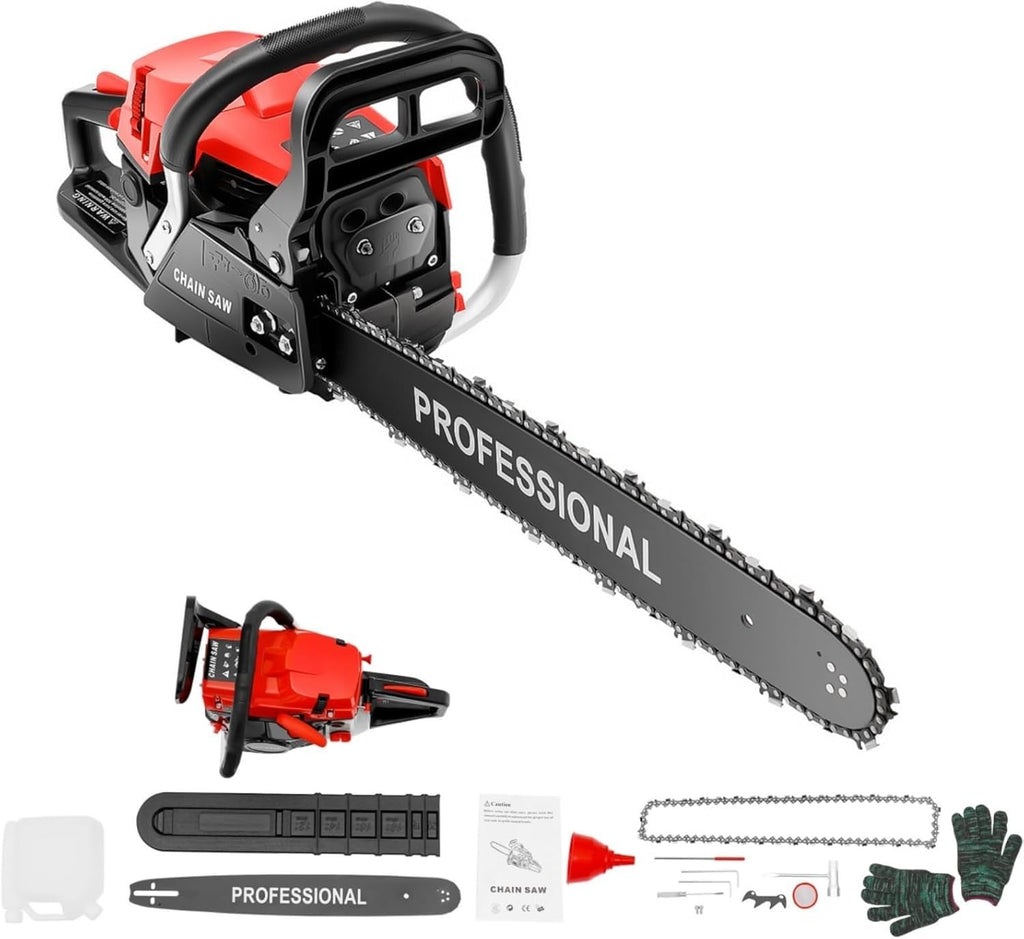 20 Inch 58cc Gas Chainsaw V9798
