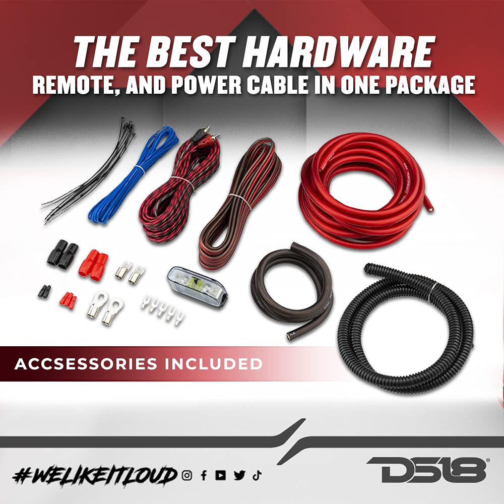 4 Gauge CCA Amplifier Installation Wiring Kit I892859