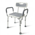 Shower Chair, 6-Height Adjustable, 400 lbs O174
