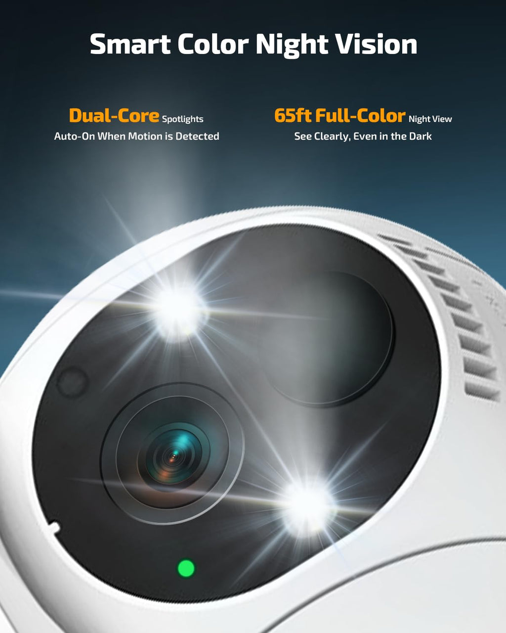 Solar Powered Wireless Security Camera System K957853