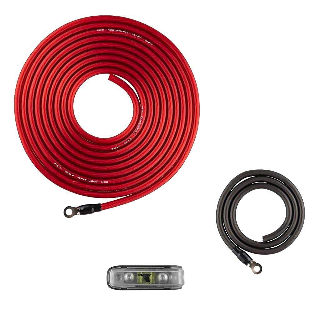 4 Gauge CCA Amplifier Installation Wiring Kit I892859