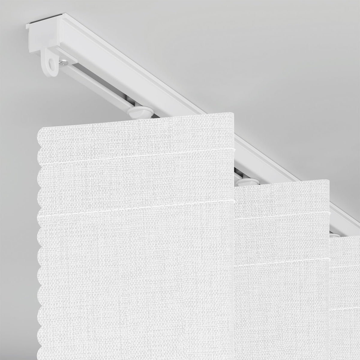 Blackout Magnetic Door Curtain 72W x 79 L White O933704