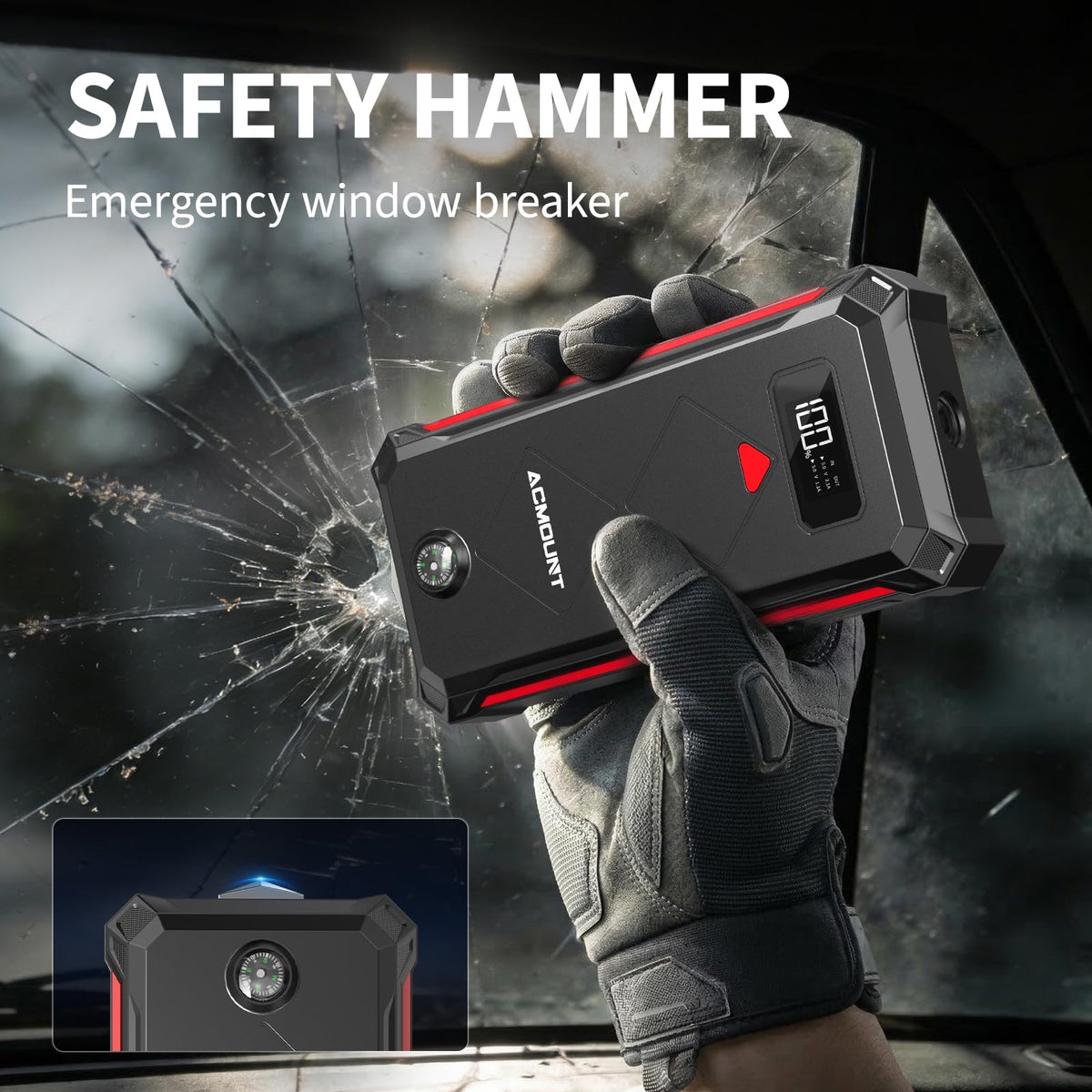 5000A Car Battery Jump Starter X401763