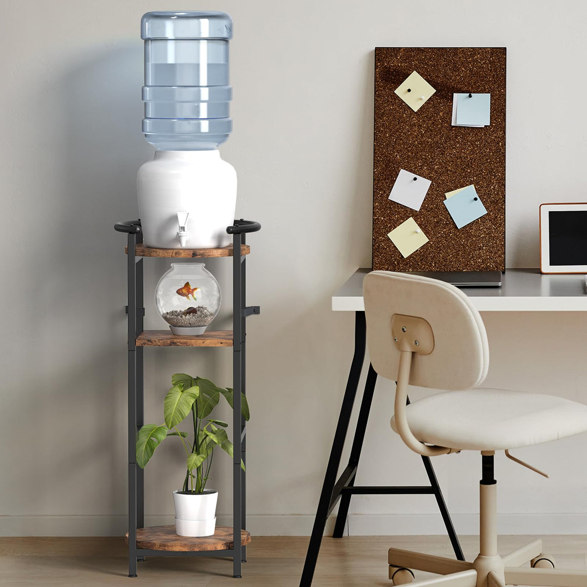 Wood Drink Dispenser Stand C957