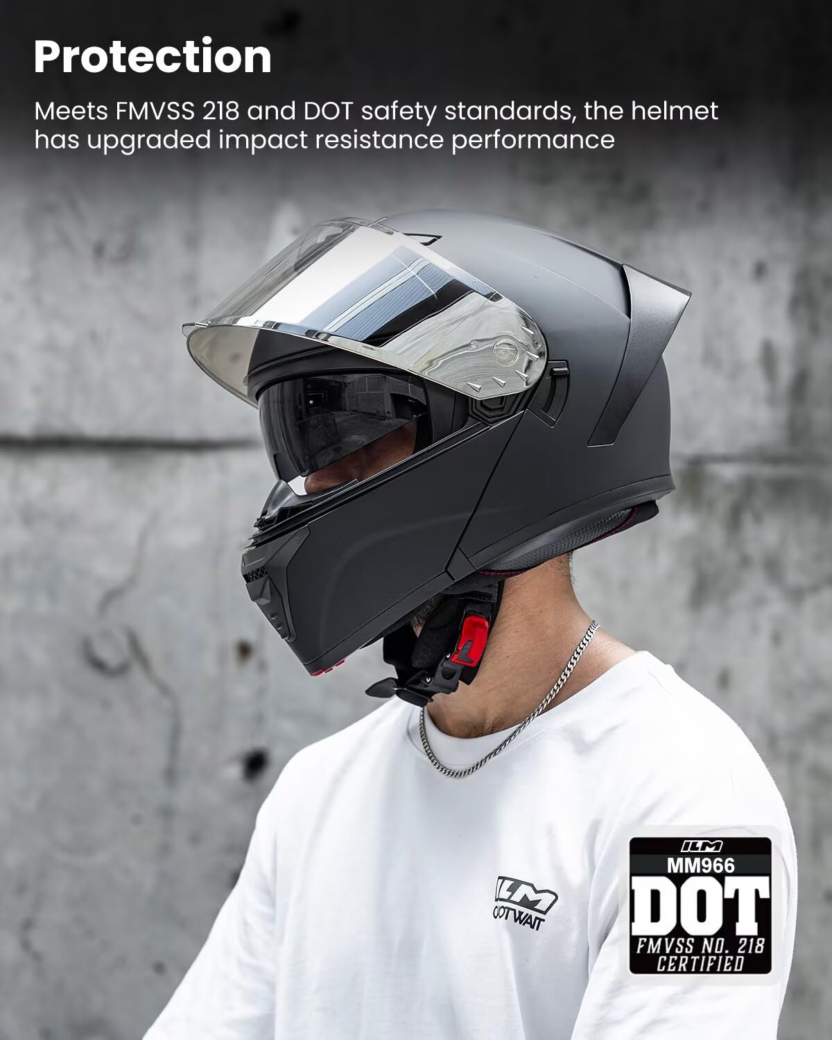 Modular Motorcycle Helmet Y2449