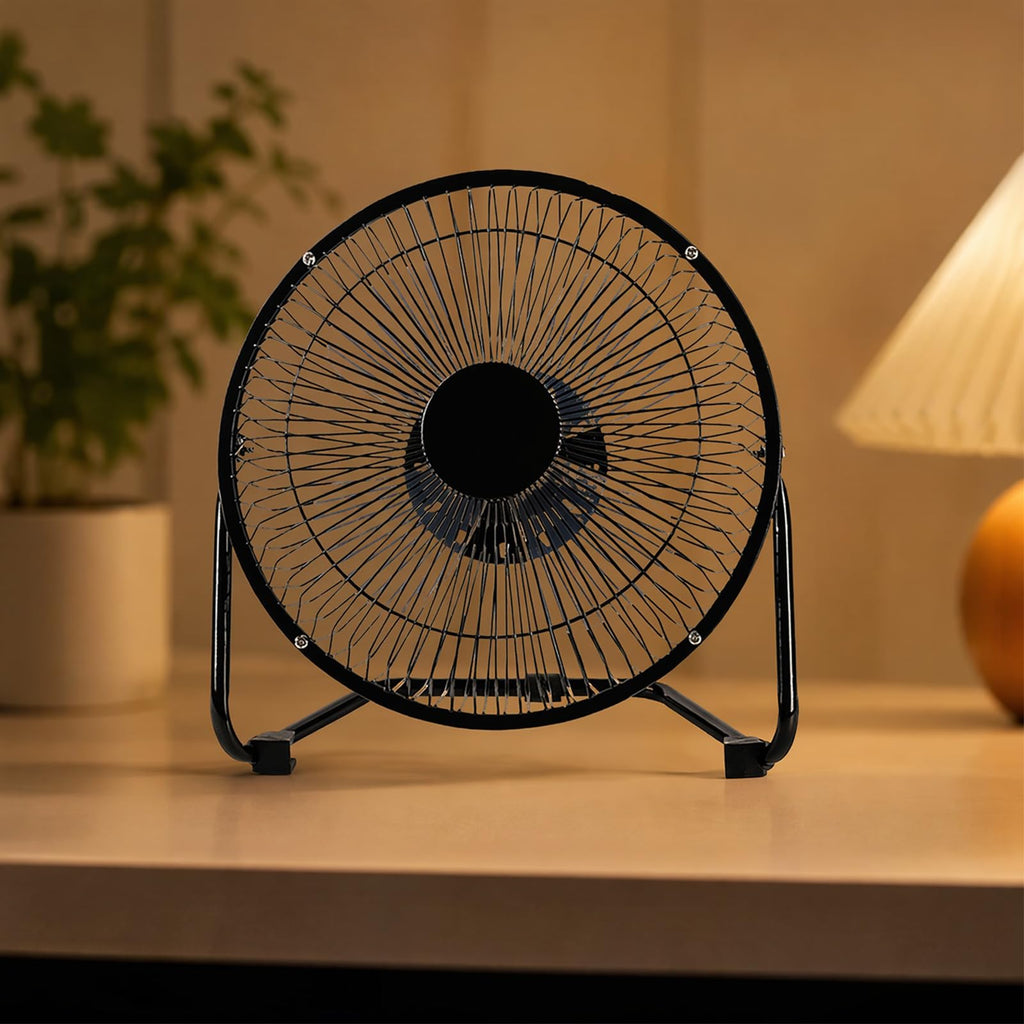 8 Inch 3-Speed High Velocity Metal Floor Fan M1438