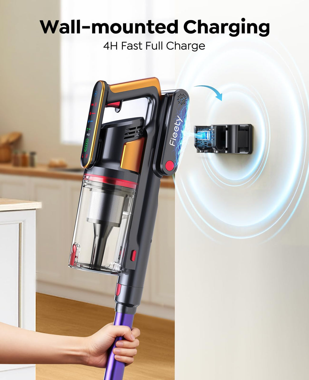Cordless Stick Vacuum Cleaner 55KPa 650W I27216