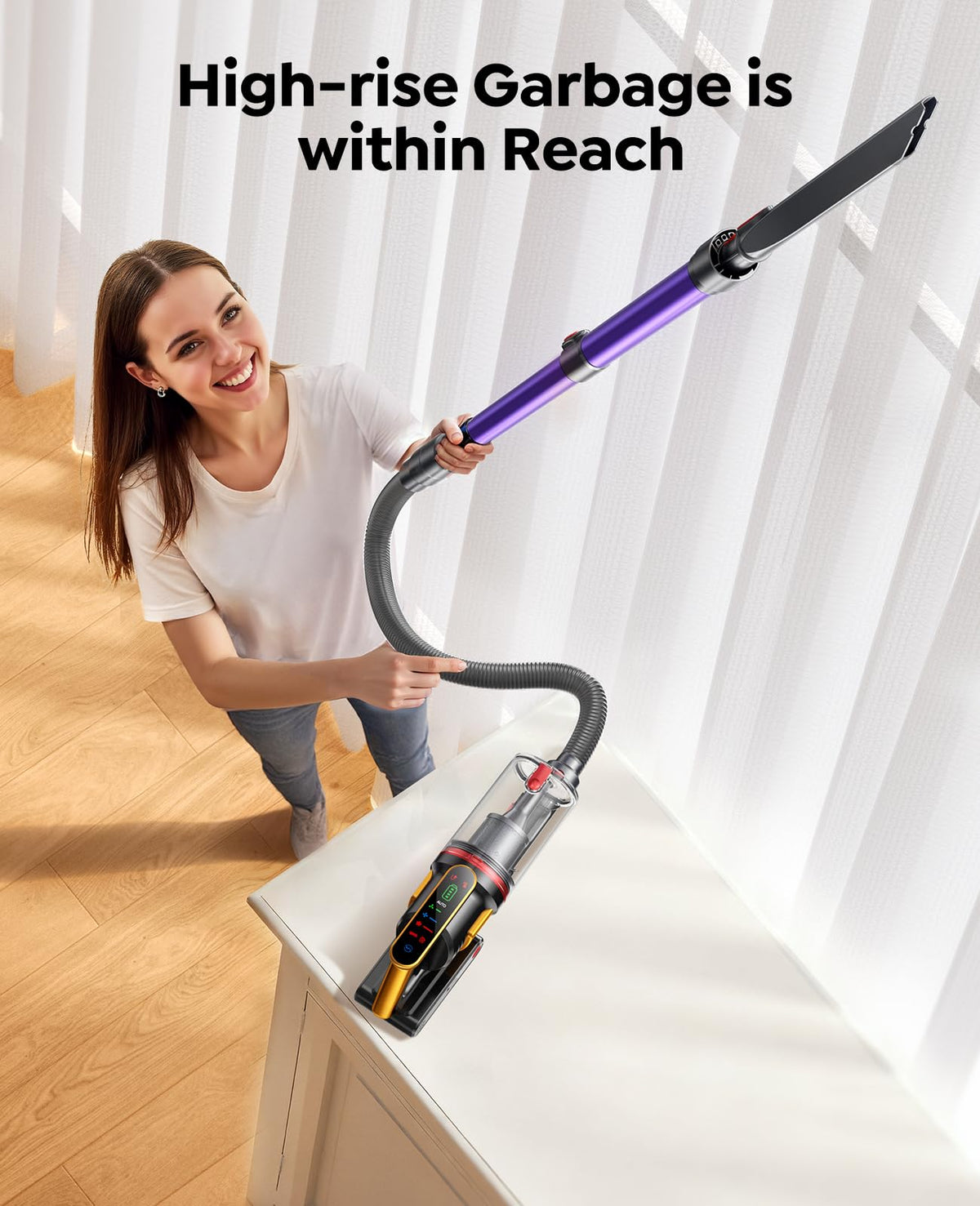 Cordless Stick Vacuum Cleaner 55KPa 650W I27216