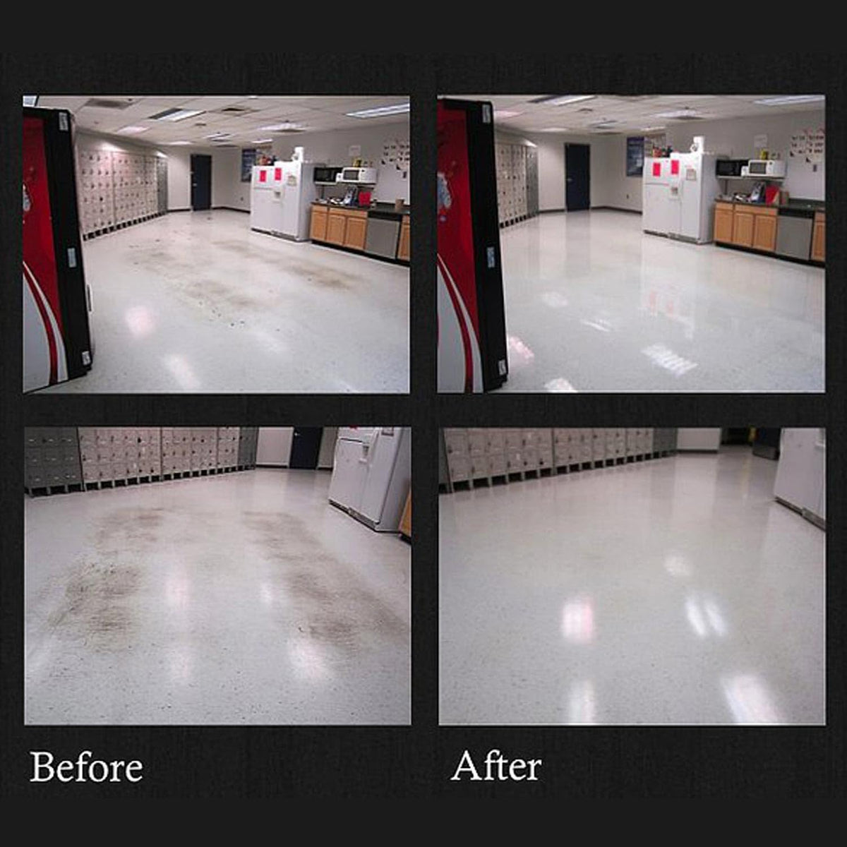 Wet-Look Floor Finish Wax 128 oz U168264