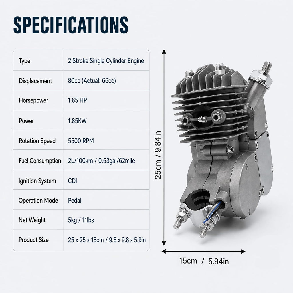 2 Stroke Bicycle Engine Kit C79205