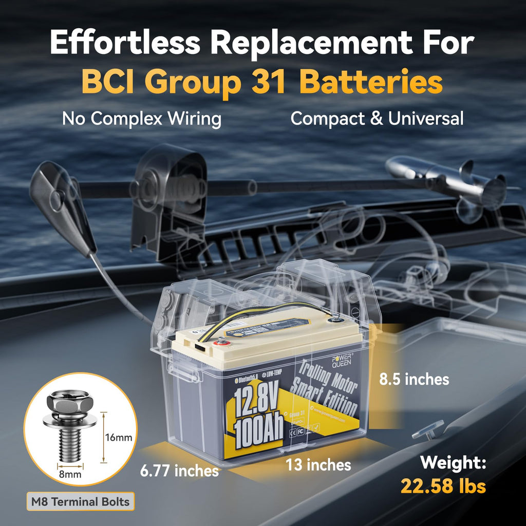 12V 100Ah LiFePO4 Battery X6989