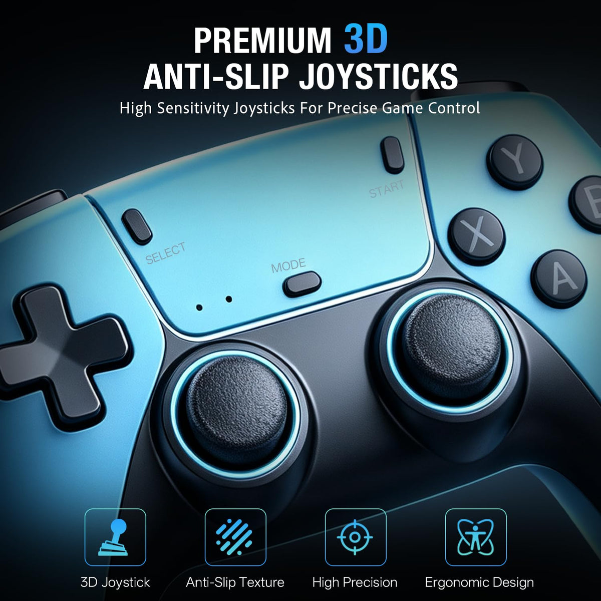30000+ Games Retro Game Console, 4K HDMI Plug and Play Game Stick with 2.4GHz Wireless Controllers, 64GB 30+ Emulators I711