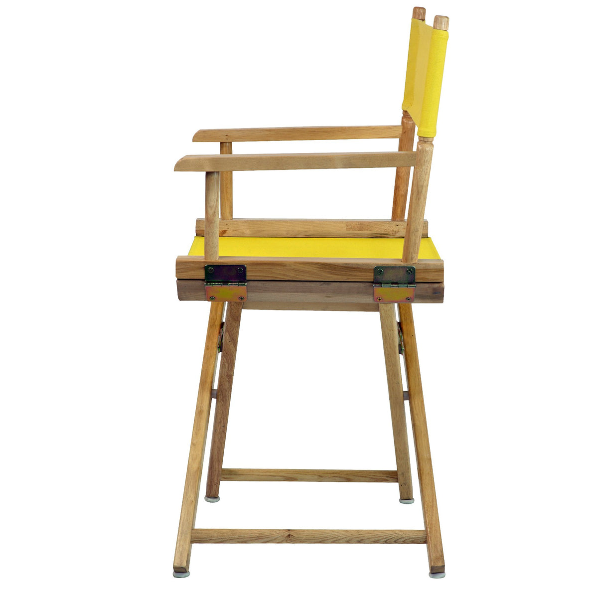 Director's Chair Natural Frame Gold Canvas I92012