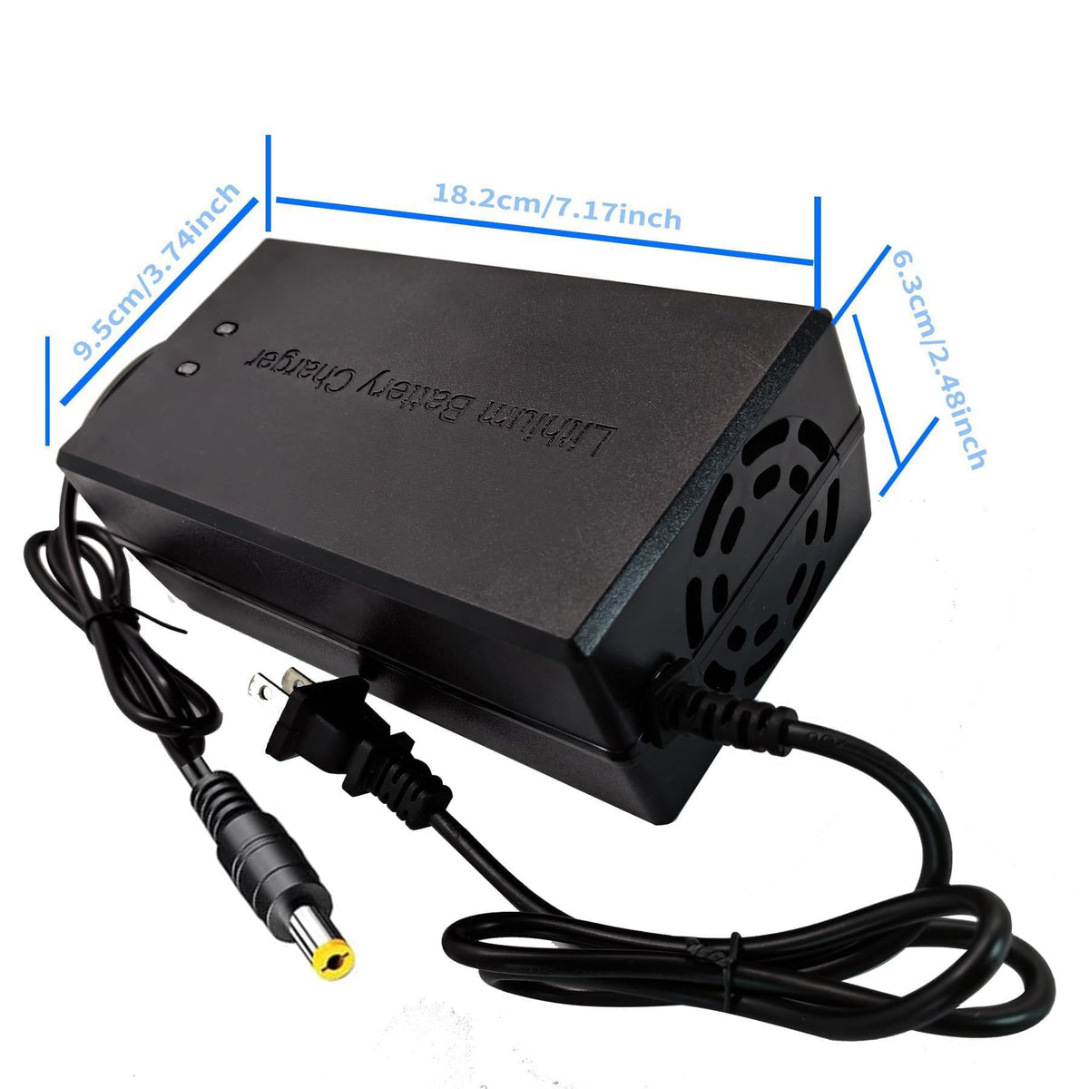 58.8V 4A 3-Plug Lithium Li-ion Battery Charger E93446