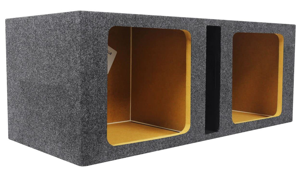 Dual 12" Vented Car Subwoofer Enclosure R85542