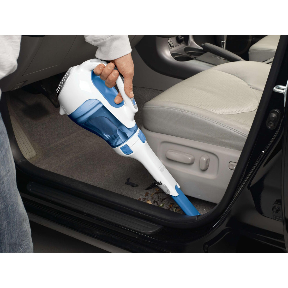 Cordless Handheld Vacuum with Rotating and Extendable Nozzle S709013