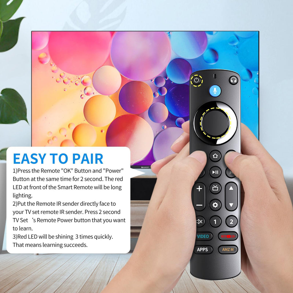 Voice Remote Pro with Remote Finder and Headphone Function S7885
