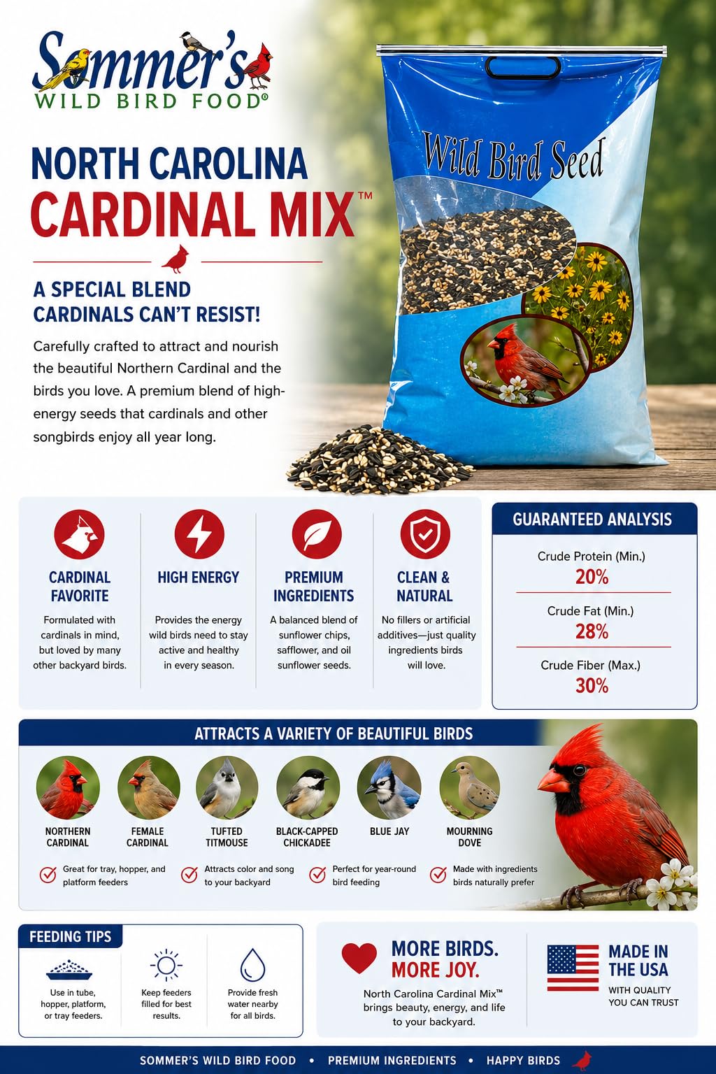 Bird Seed, 20 lb I25067
