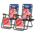 Zero Gravity Reclining Camping Chairs 2 Pack T79480