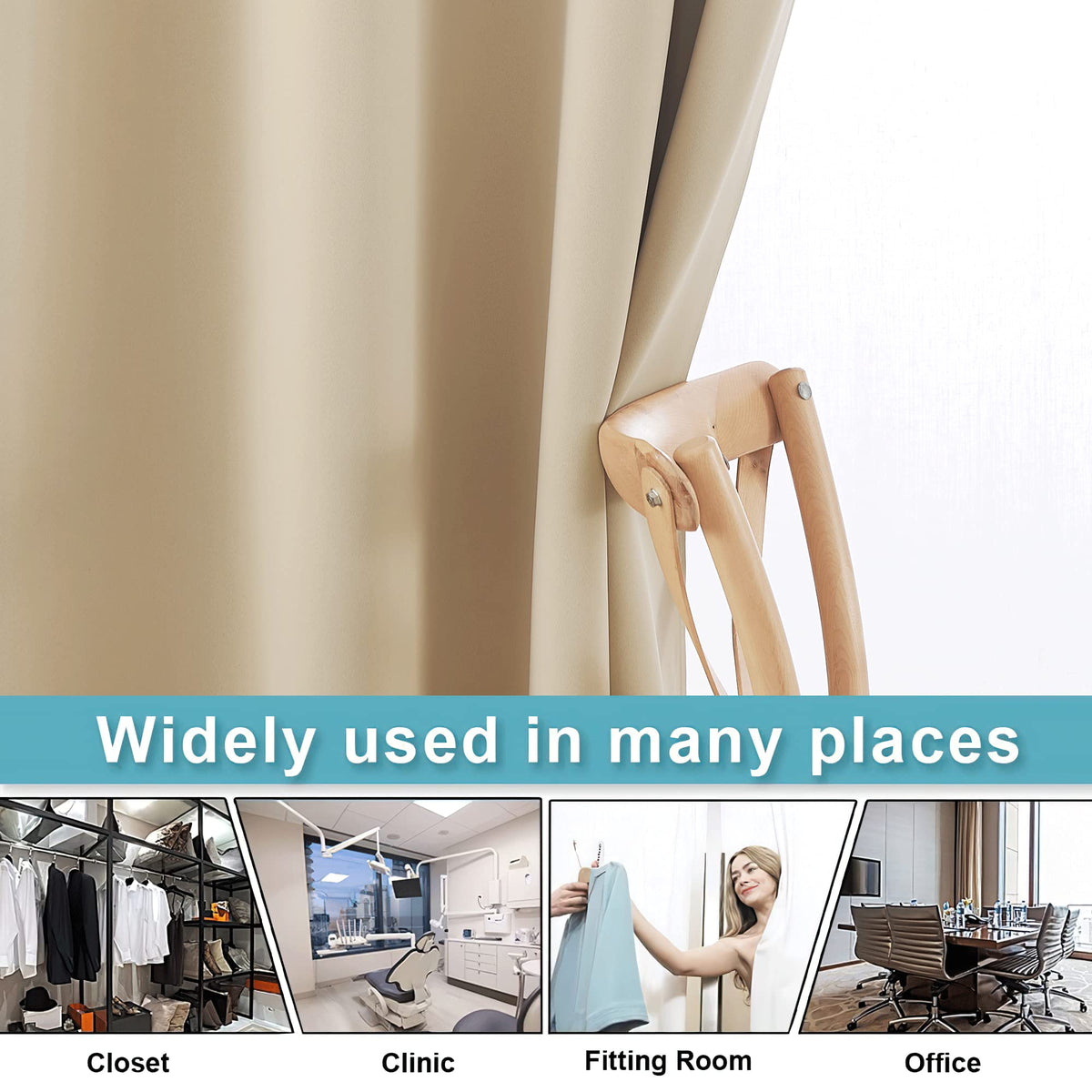 Wall Divider Curtain H3074
