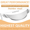 2 Pieces Pot Strainer with Handle G88279